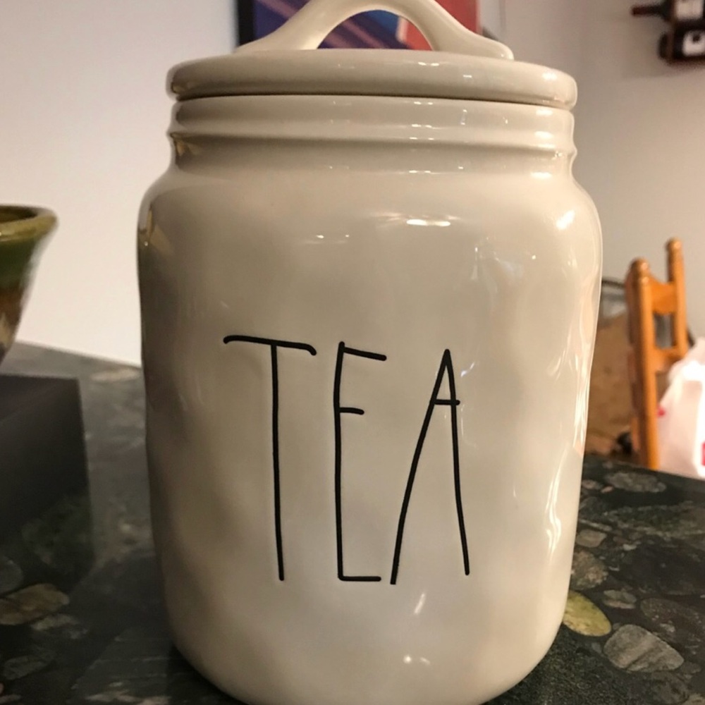 Rae Dunn TEA Canister